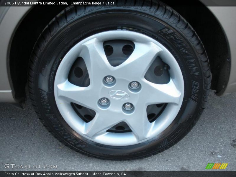 Champagne Beige / Beige 2006 Hyundai Elantra Limited Sedan
