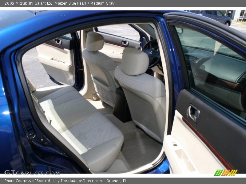 Maizen Blue Pearl / Medium Gray 2009 Mitsubishi Galant ES