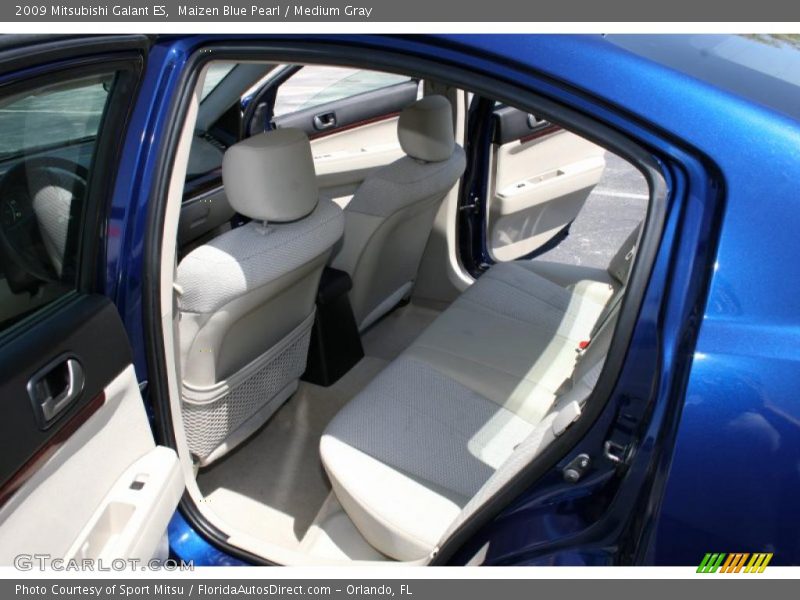 Maizen Blue Pearl / Medium Gray 2009 Mitsubishi Galant ES