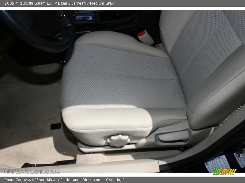 Maizen Blue Pearl / Medium Gray 2009 Mitsubishi Galant ES