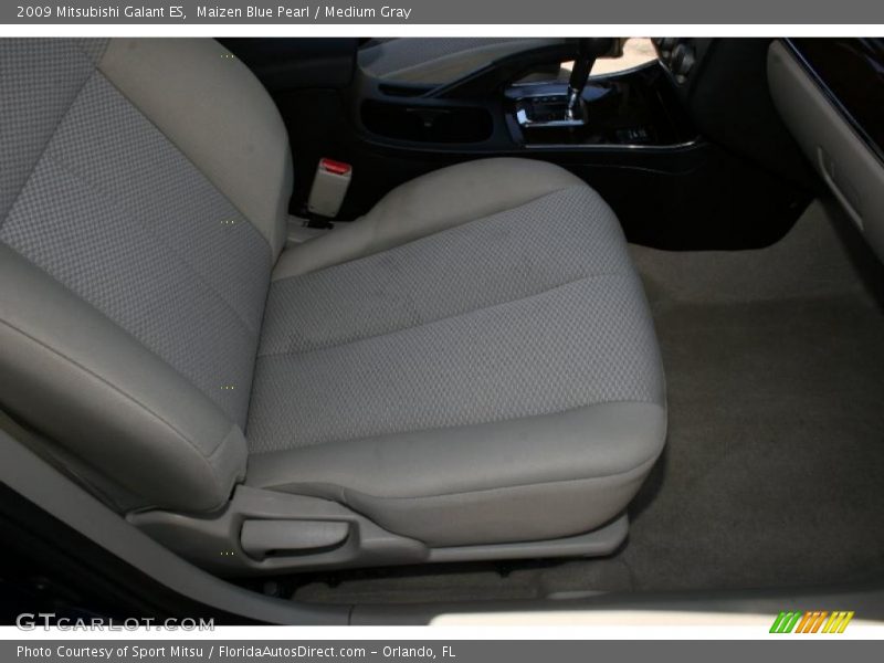Maizen Blue Pearl / Medium Gray 2009 Mitsubishi Galant ES