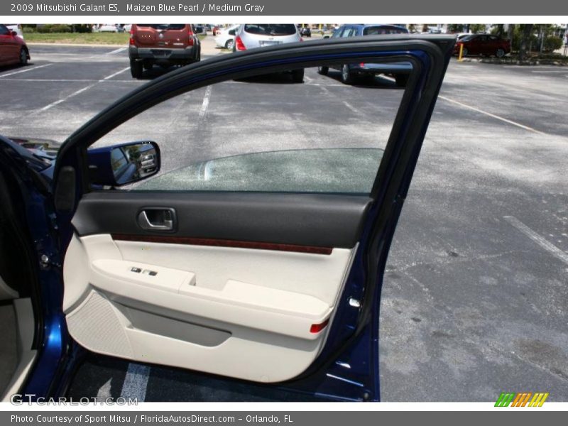 Maizen Blue Pearl / Medium Gray 2009 Mitsubishi Galant ES