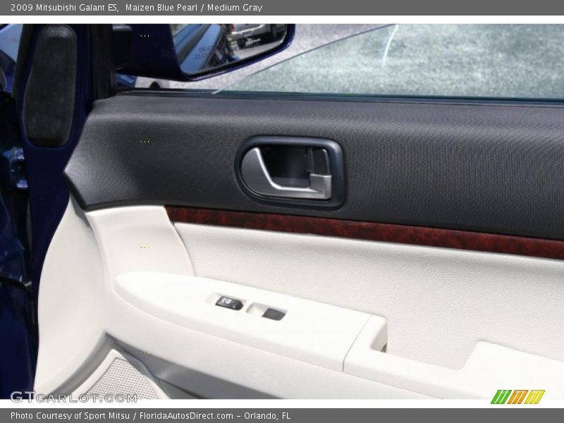 Maizen Blue Pearl / Medium Gray 2009 Mitsubishi Galant ES