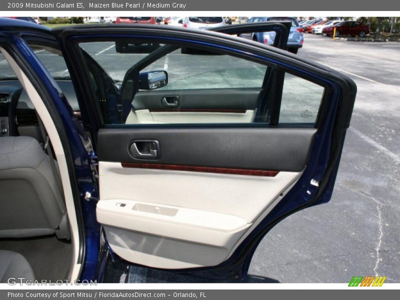 Maizen Blue Pearl / Medium Gray 2009 Mitsubishi Galant ES