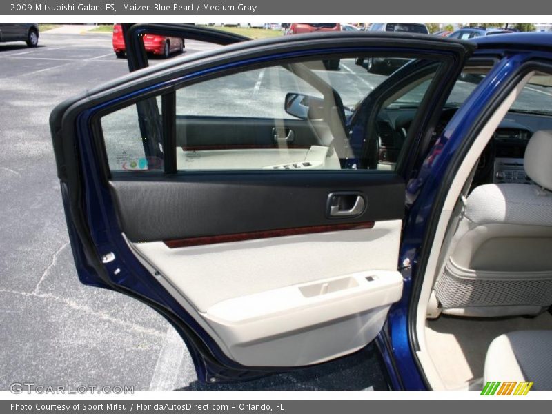 Maizen Blue Pearl / Medium Gray 2009 Mitsubishi Galant ES