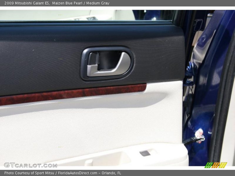 Maizen Blue Pearl / Medium Gray 2009 Mitsubishi Galant ES