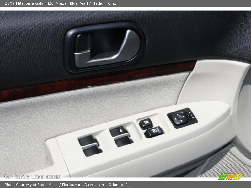 Maizen Blue Pearl / Medium Gray 2009 Mitsubishi Galant ES