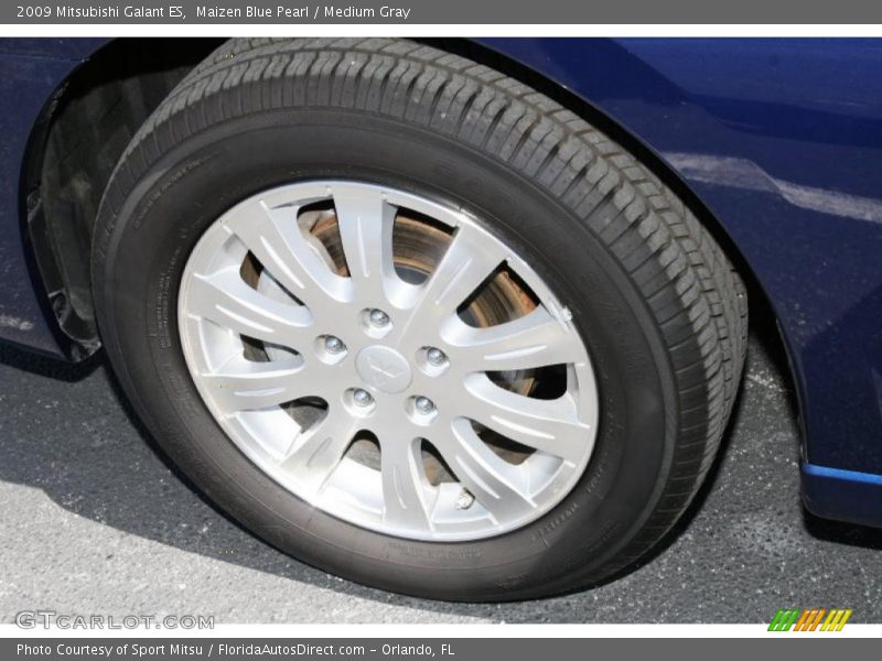 Maizen Blue Pearl / Medium Gray 2009 Mitsubishi Galant ES