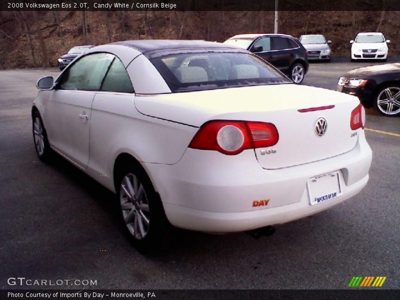 Candy White / Cornsilk Beige 2008 Volkswagen Eos 2.0T