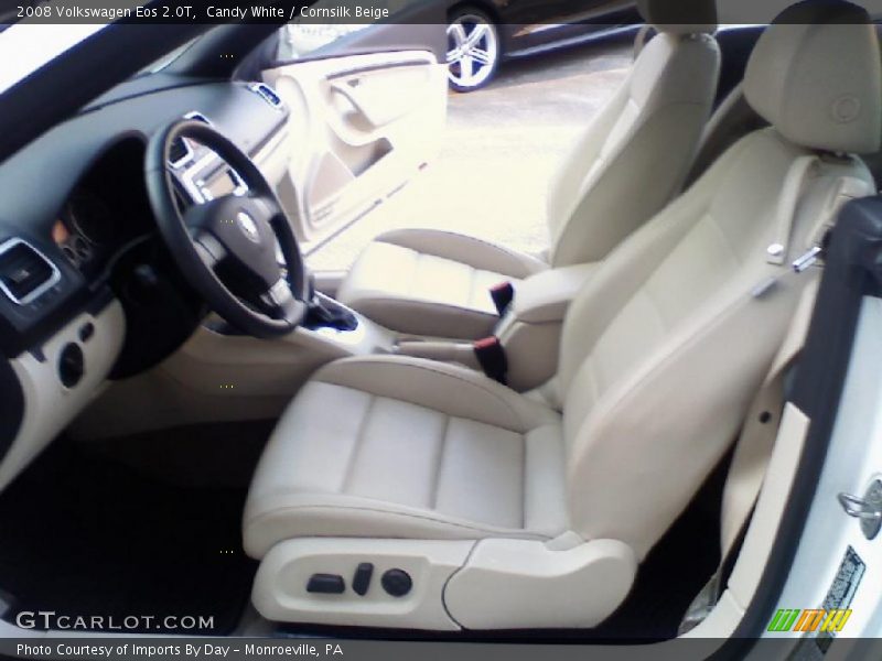 Candy White / Cornsilk Beige 2008 Volkswagen Eos 2.0T