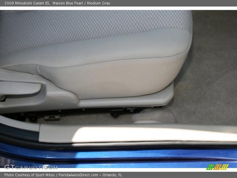 Maizen Blue Pearl / Medium Gray 2009 Mitsubishi Galant ES