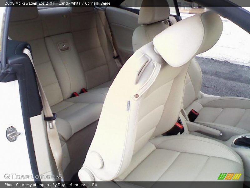 Candy White / Cornsilk Beige 2008 Volkswagen Eos 2.0T