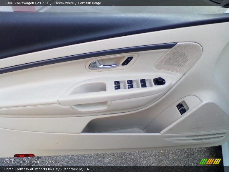 Candy White / Cornsilk Beige 2008 Volkswagen Eos 2.0T