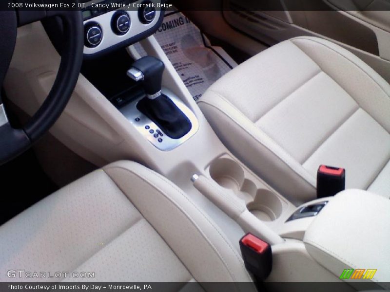 Candy White / Cornsilk Beige 2008 Volkswagen Eos 2.0T