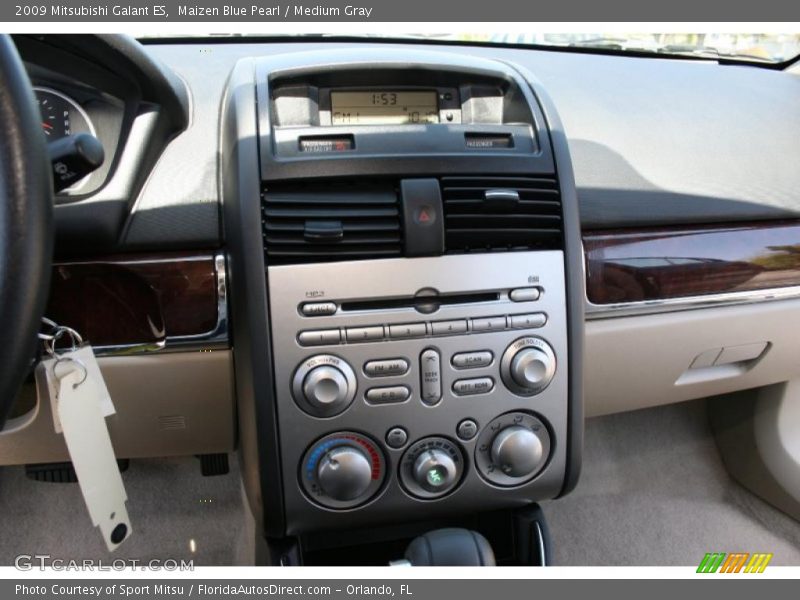 Maizen Blue Pearl / Medium Gray 2009 Mitsubishi Galant ES