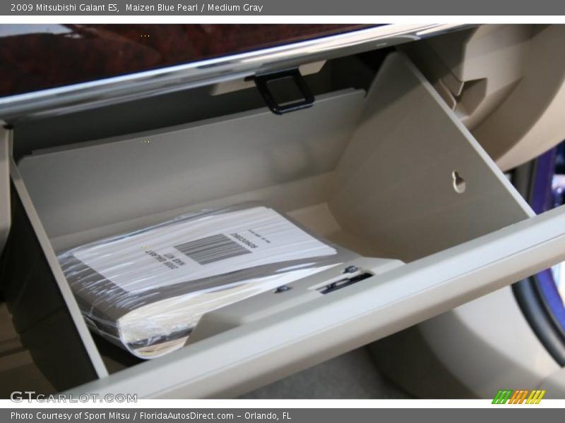 Maizen Blue Pearl / Medium Gray 2009 Mitsubishi Galant ES