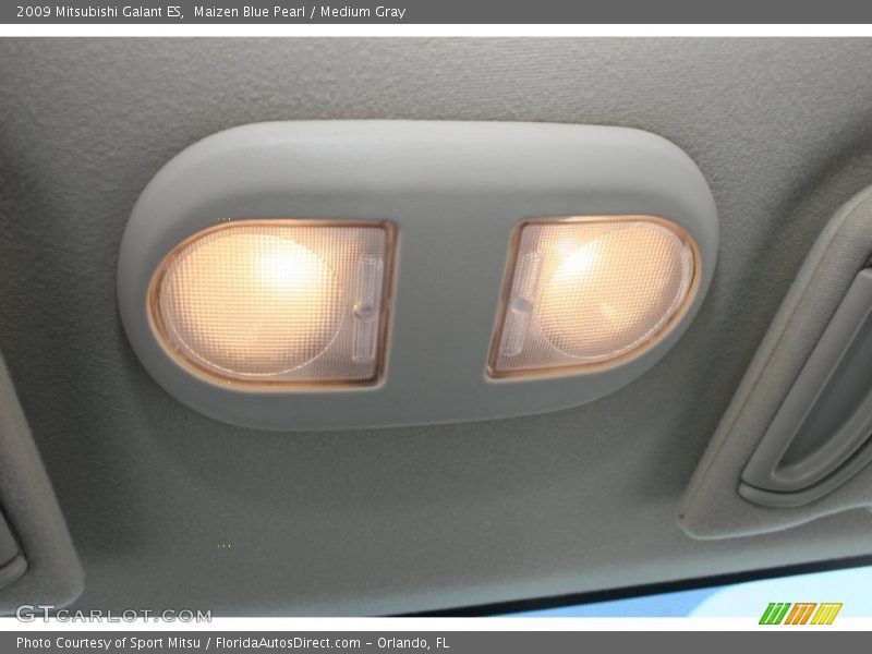 Maizen Blue Pearl / Medium Gray 2009 Mitsubishi Galant ES