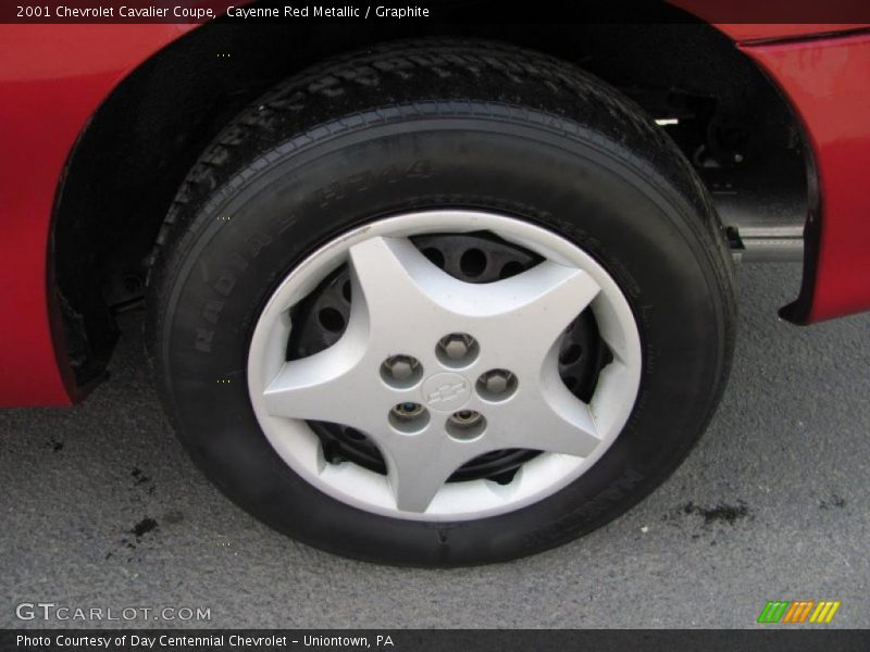 Cayenne Red Metallic / Graphite 2001 Chevrolet Cavalier Coupe