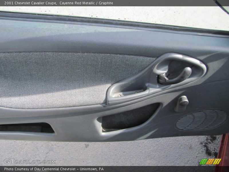 Cayenne Red Metallic / Graphite 2001 Chevrolet Cavalier Coupe