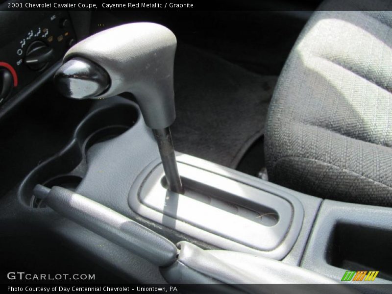 Cayenne Red Metallic / Graphite 2001 Chevrolet Cavalier Coupe