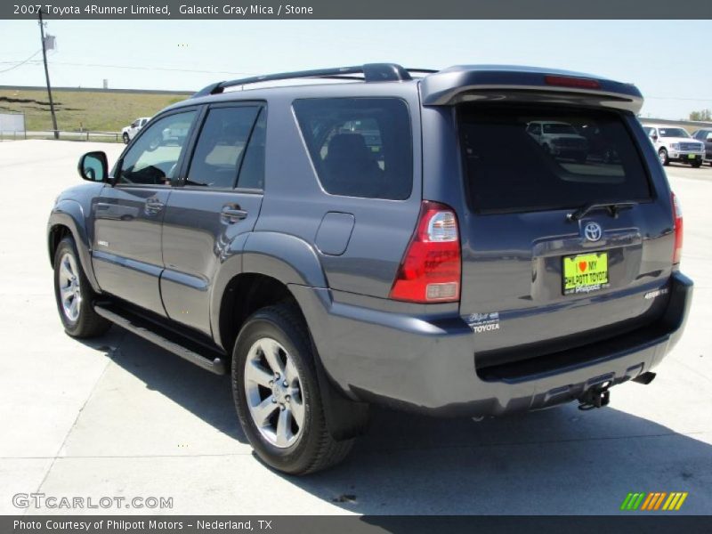 Galactic Gray Mica / Stone 2007 Toyota 4Runner Limited