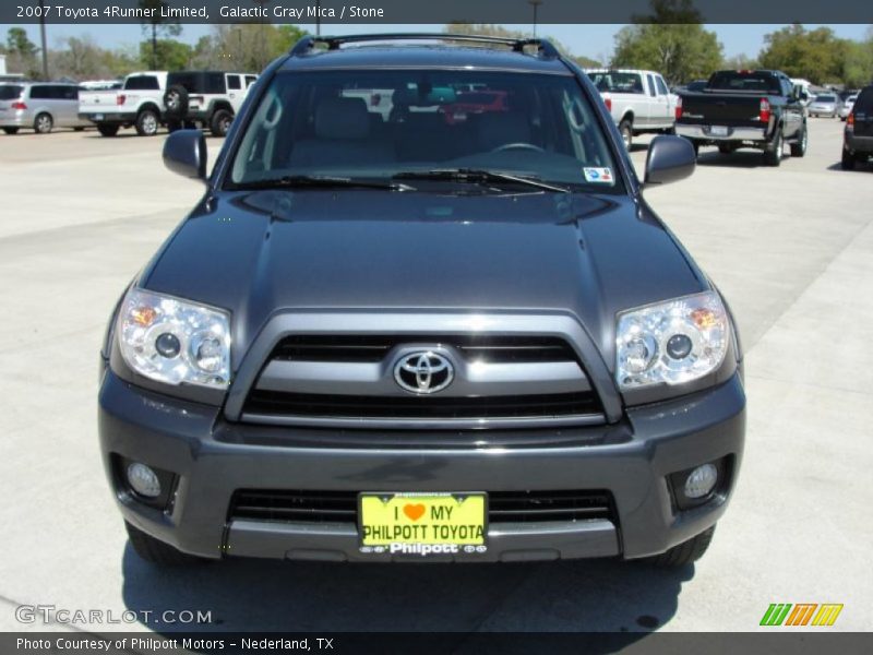 Galactic Gray Mica / Stone 2007 Toyota 4Runner Limited