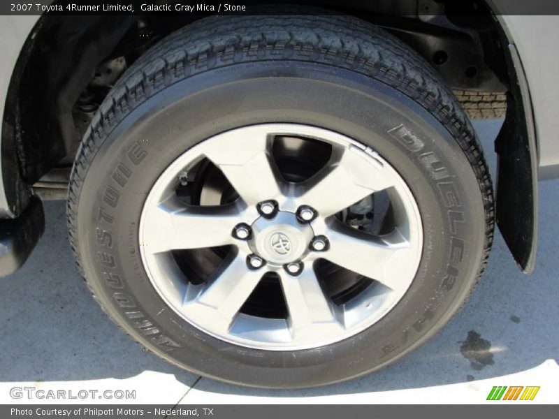 Galactic Gray Mica / Stone 2007 Toyota 4Runner Limited