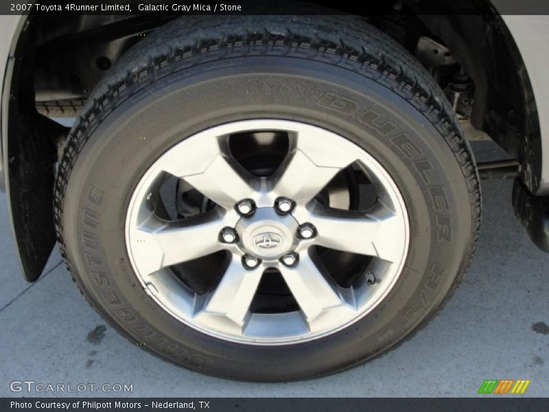 Galactic Gray Mica / Stone 2007 Toyota 4Runner Limited