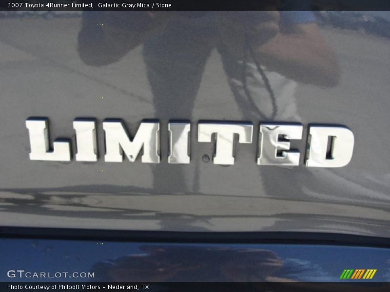 Galactic Gray Mica / Stone 2007 Toyota 4Runner Limited