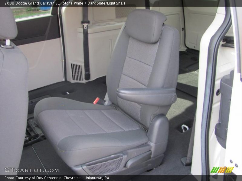 Stone White / Dark Slate/Light Shale 2008 Dodge Grand Caravan SE