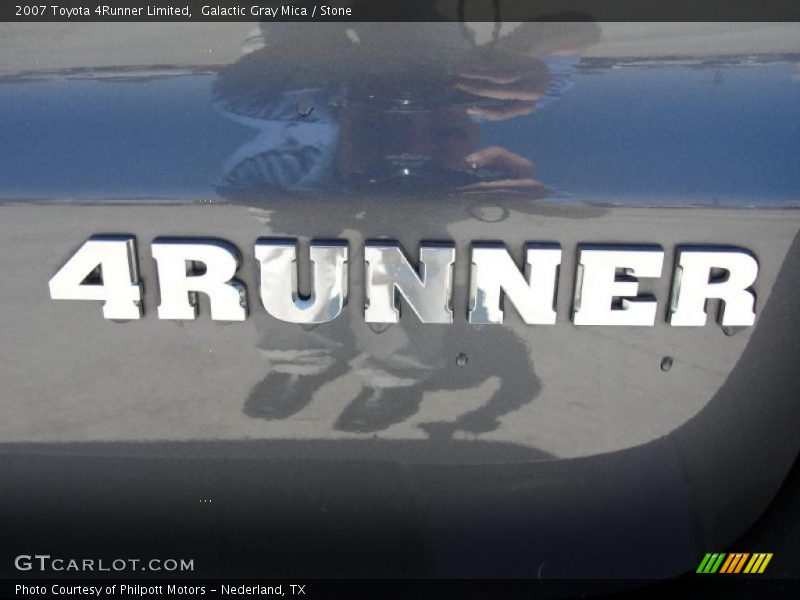 Galactic Gray Mica / Stone 2007 Toyota 4Runner Limited