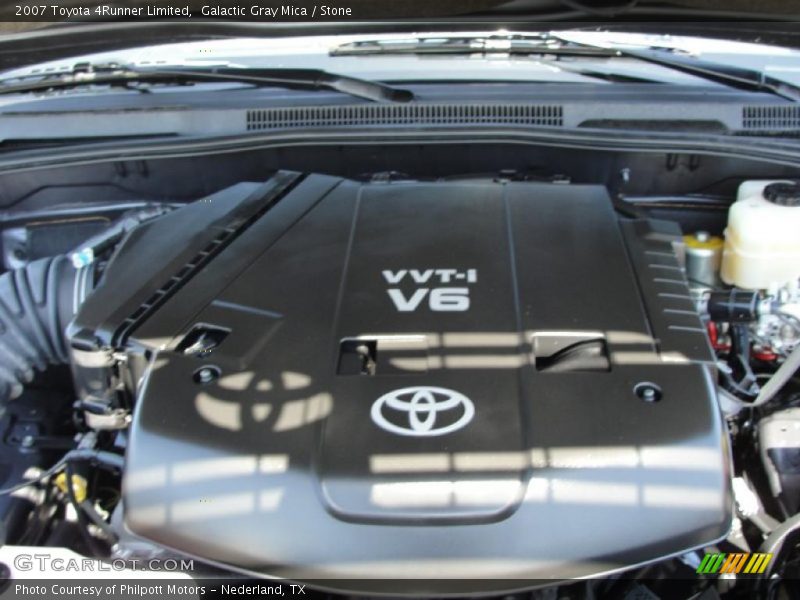 Galactic Gray Mica / Stone 2007 Toyota 4Runner Limited