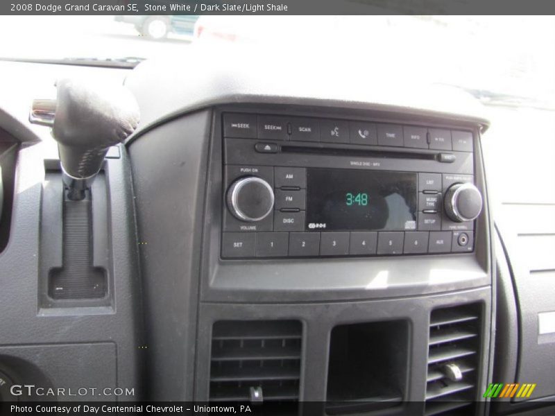 Stone White / Dark Slate/Light Shale 2008 Dodge Grand Caravan SE