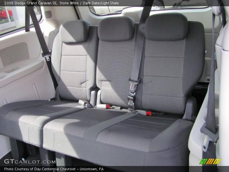 Stone White / Dark Slate/Light Shale 2008 Dodge Grand Caravan SE