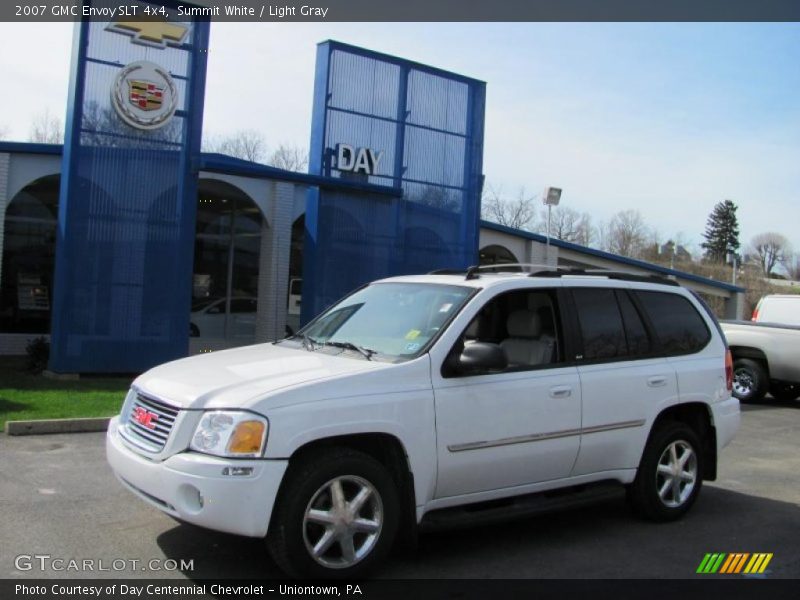 Summit White / Light Gray 2007 GMC Envoy SLT 4x4