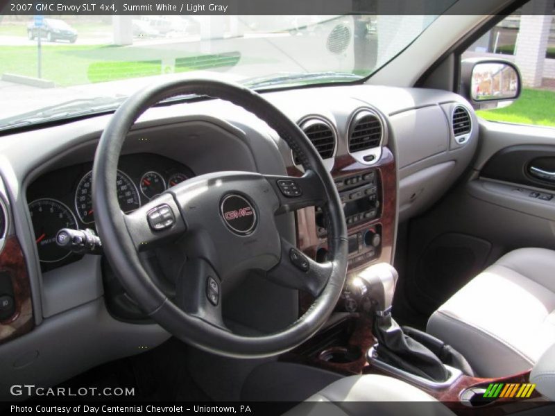 Summit White / Light Gray 2007 GMC Envoy SLT 4x4