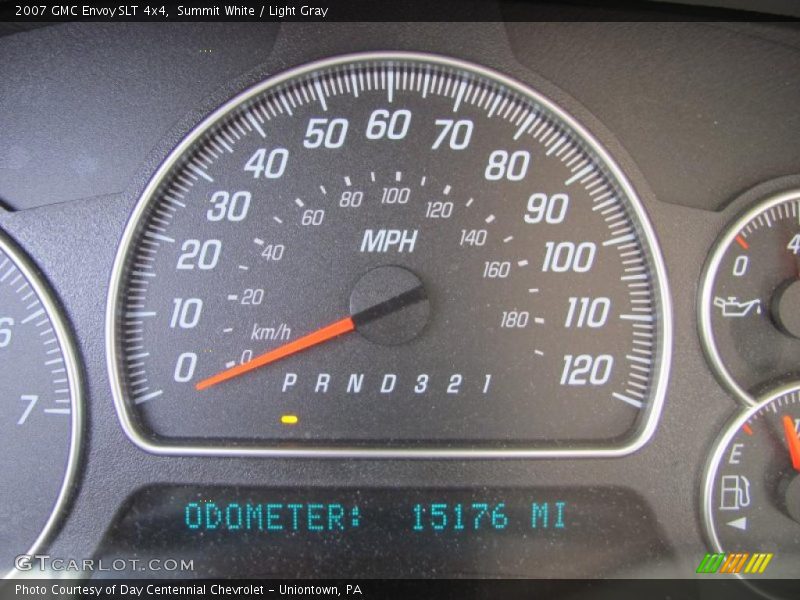 Summit White / Light Gray 2007 GMC Envoy SLT 4x4