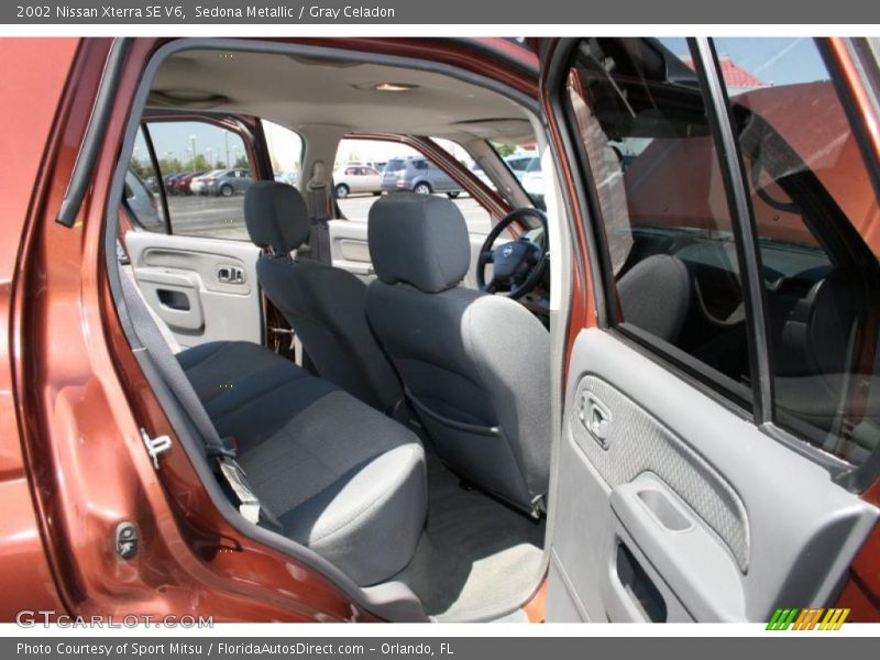 Sedona Metallic / Gray Celadon 2002 Nissan Xterra SE V6