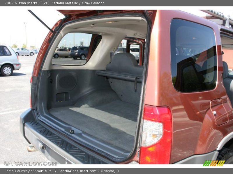 Sedona Metallic / Gray Celadon 2002 Nissan Xterra SE V6