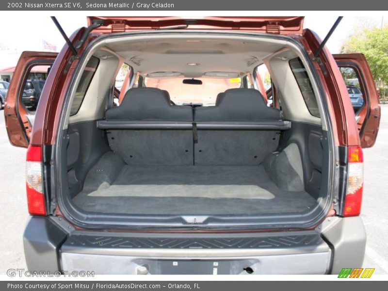 Sedona Metallic / Gray Celadon 2002 Nissan Xterra SE V6