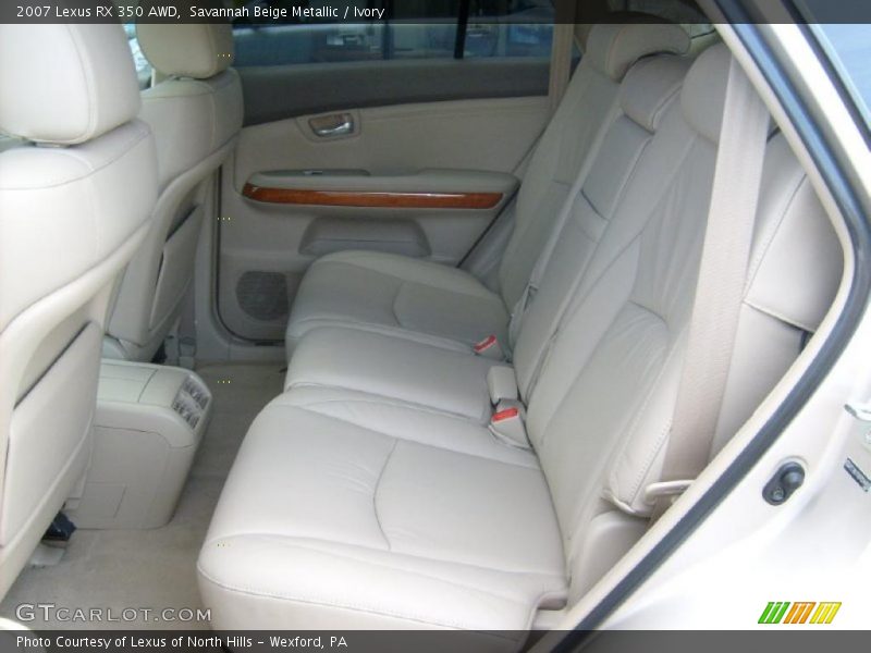 Savannah Beige Metallic / Ivory 2007 Lexus RX 350 AWD