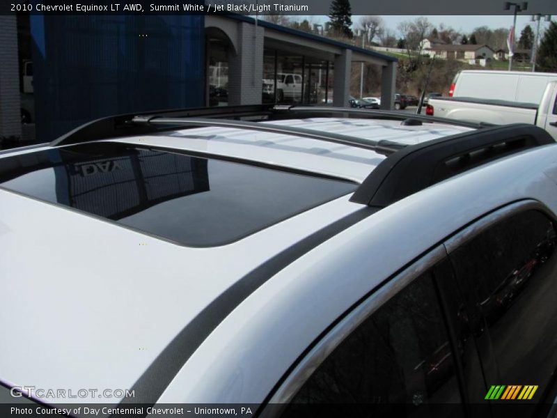 Summit White / Jet Black/Light Titanium 2010 Chevrolet Equinox LT AWD