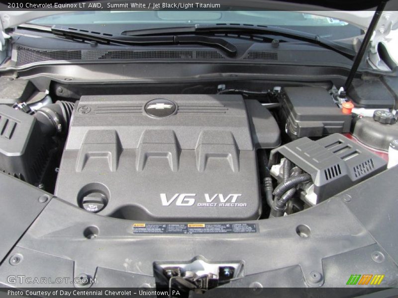 Summit White / Jet Black/Light Titanium 2010 Chevrolet Equinox LT AWD