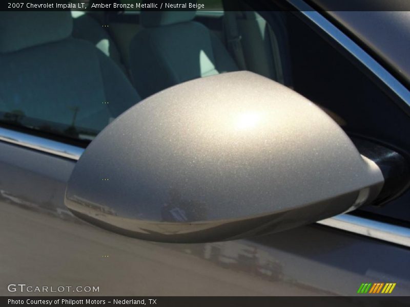 Amber Bronze Metallic / Neutral Beige 2007 Chevrolet Impala LT