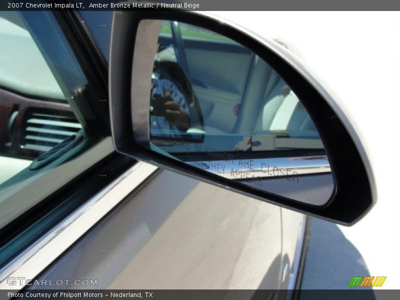 Amber Bronze Metallic / Neutral Beige 2007 Chevrolet Impala LT