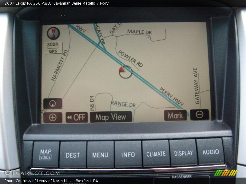 Savannah Beige Metallic / Ivory 2007 Lexus RX 350 AWD