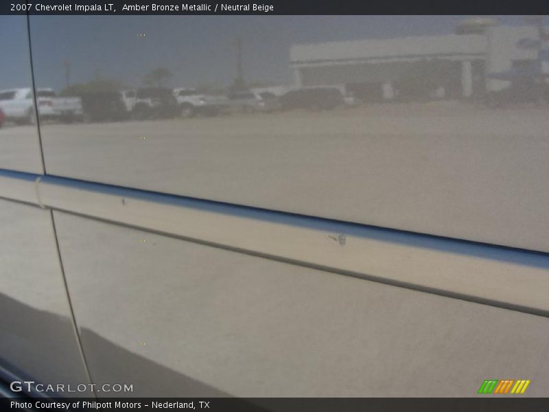 Amber Bronze Metallic / Neutral Beige 2007 Chevrolet Impala LT