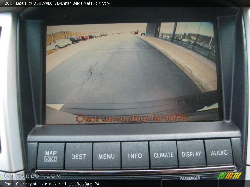 Savannah Beige Metallic / Ivory 2007 Lexus RX 350 AWD