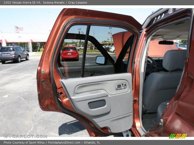 Sedona Metallic / Gray Celadon 2002 Nissan Xterra SE V6