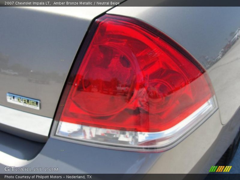 Amber Bronze Metallic / Neutral Beige 2007 Chevrolet Impala LT